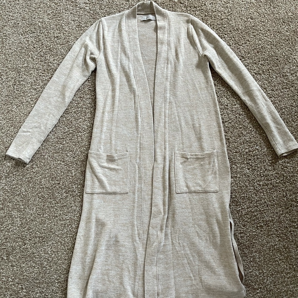 Abercrombie beige duster.